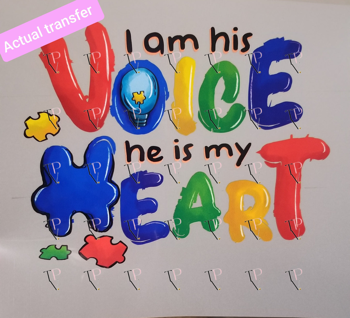 I Am His Voice Transfer