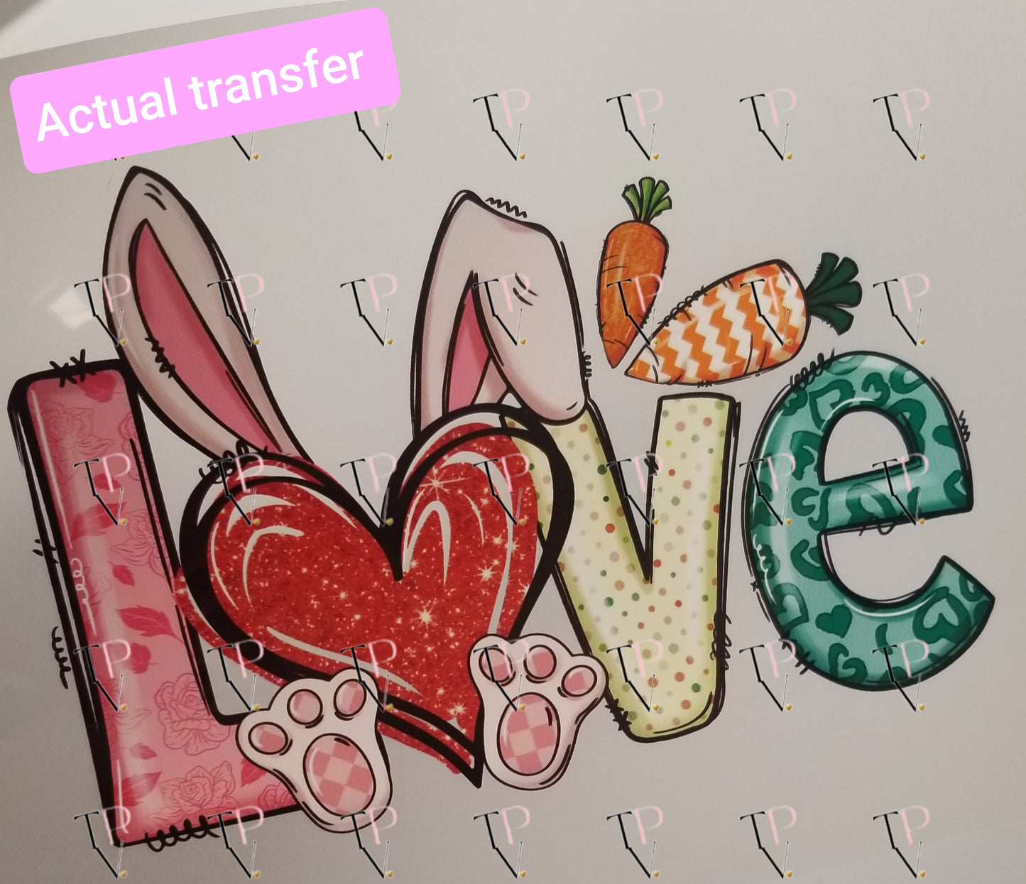 Love Bunny Transfer