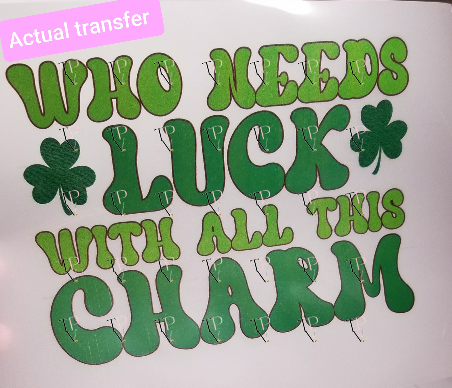 Who Needs Luck Transfer