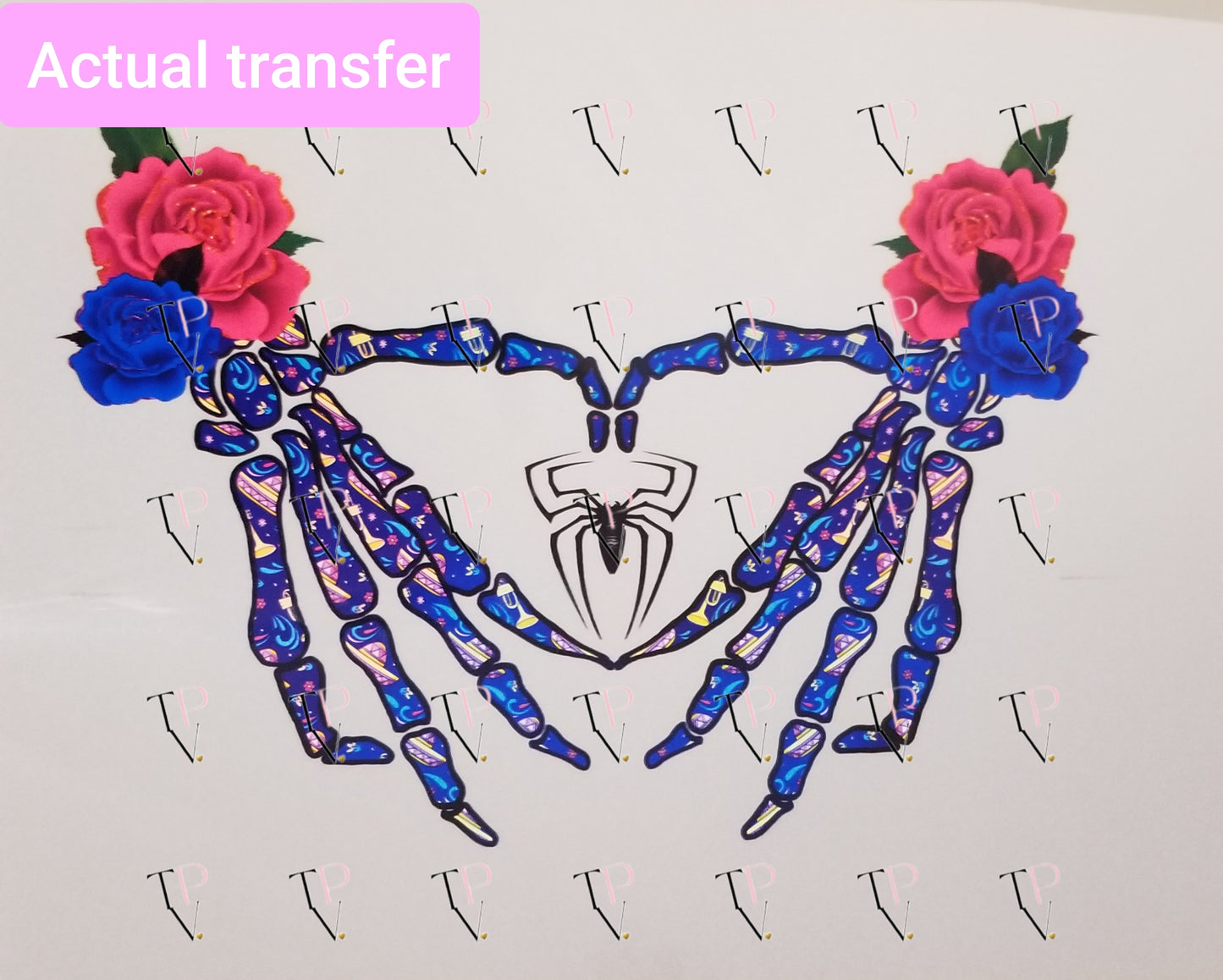 Skeleton Hands Transfer