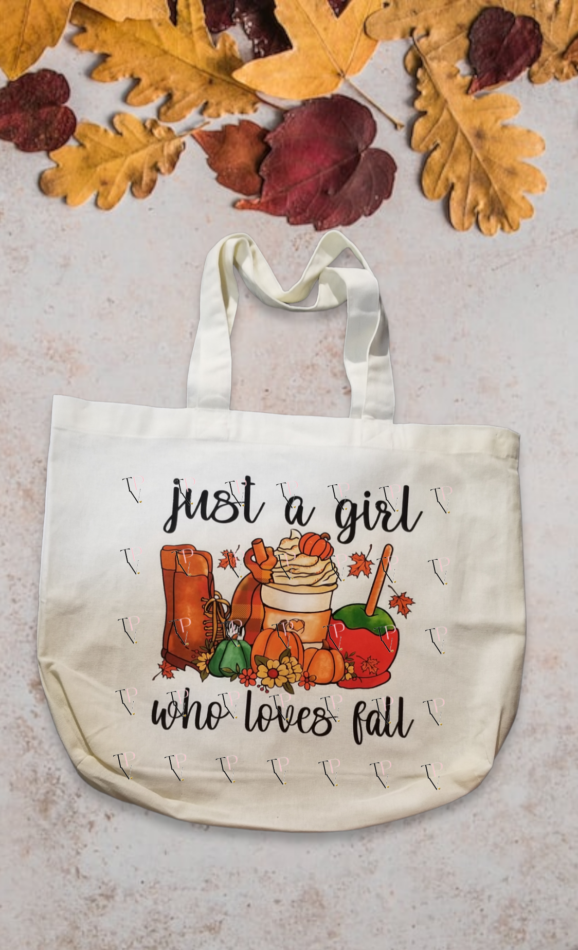 Just A Girl Who Loves Fall Tote Bag