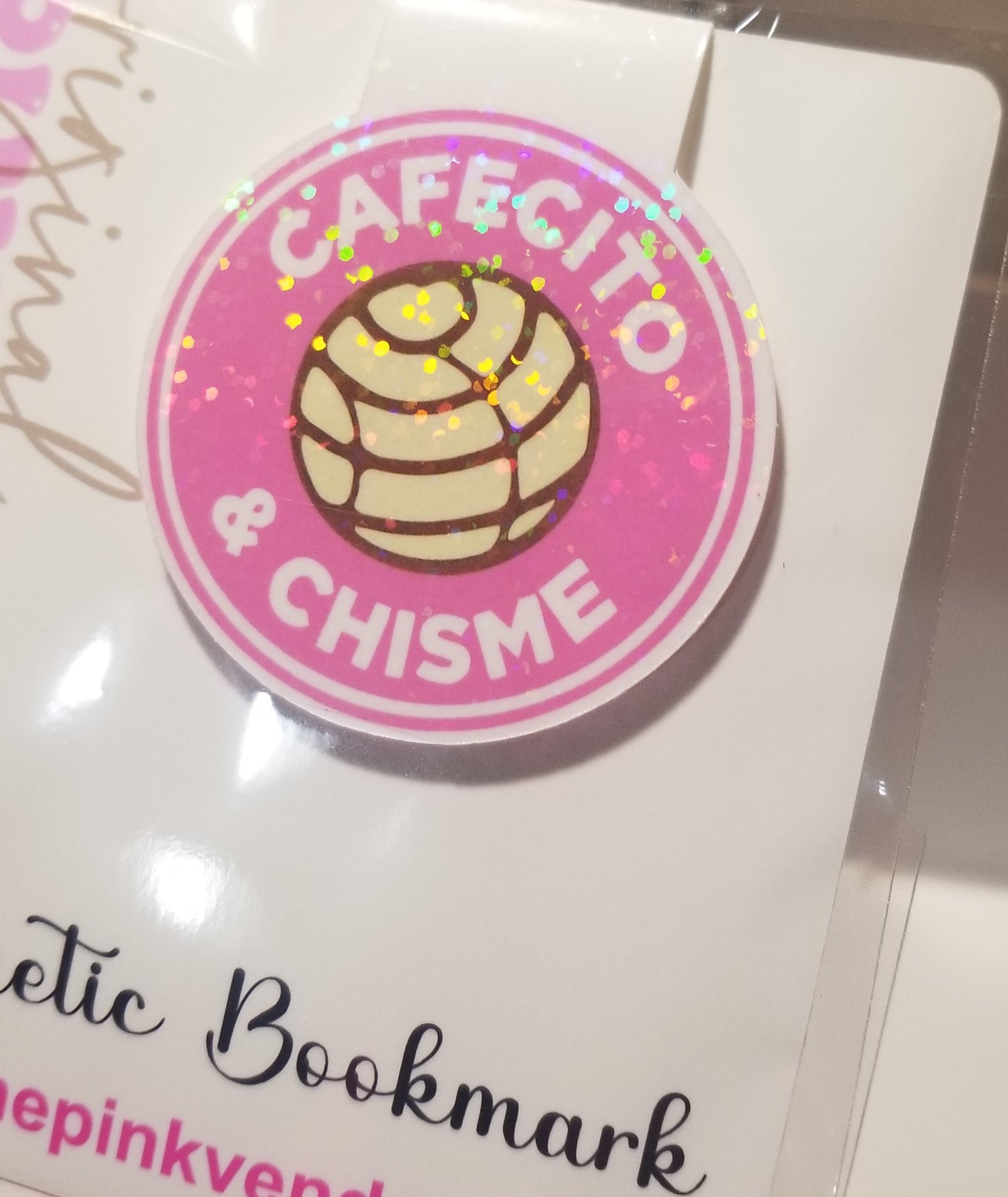 Cafecito & Chisme Magnetic Bookmark