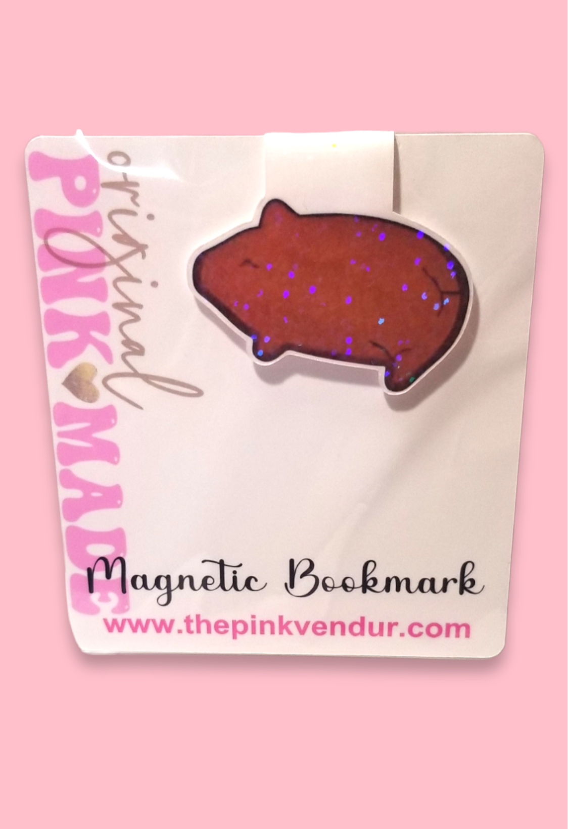 Puerquito Magnetic Bookmark