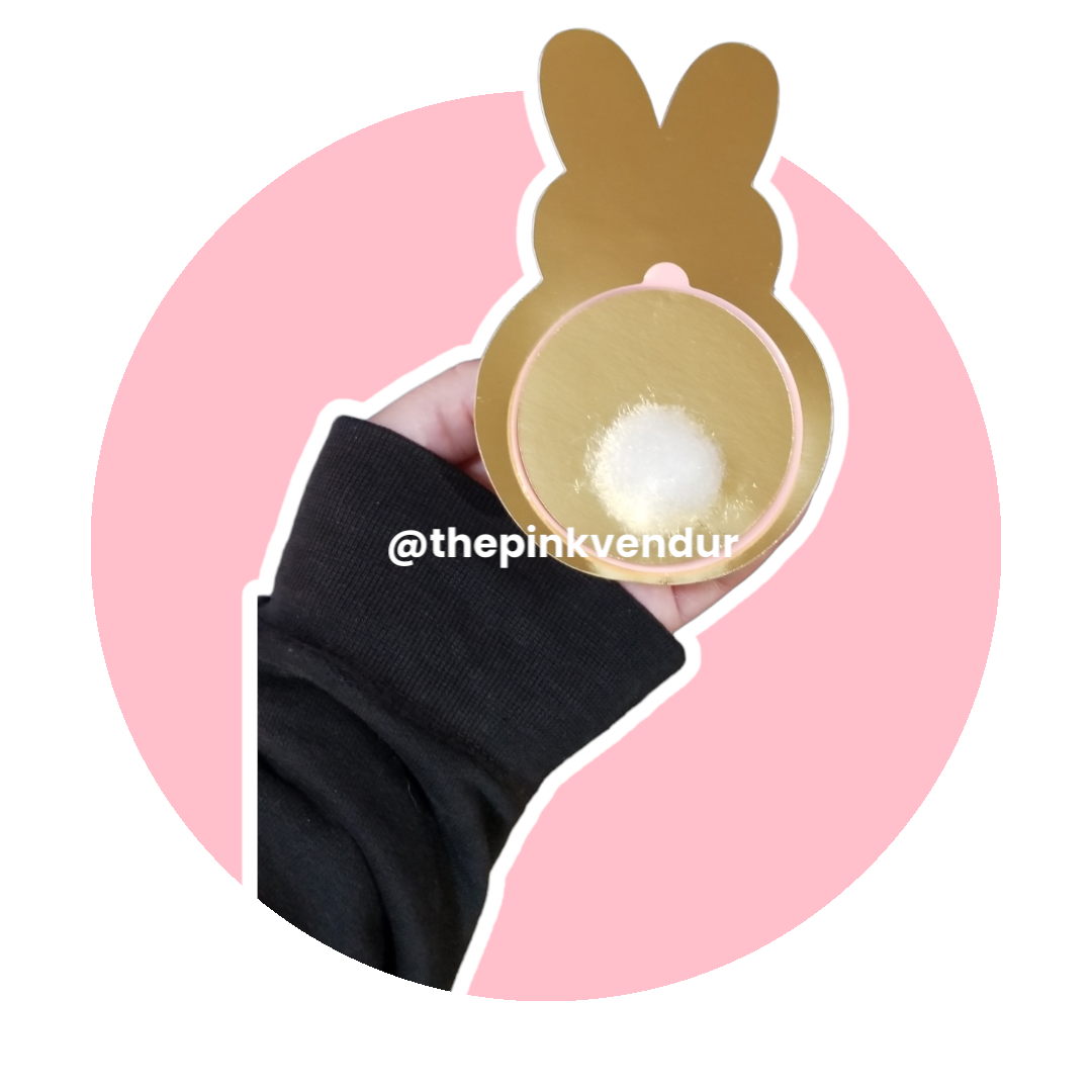 Golden Bunny Candy Dome Template