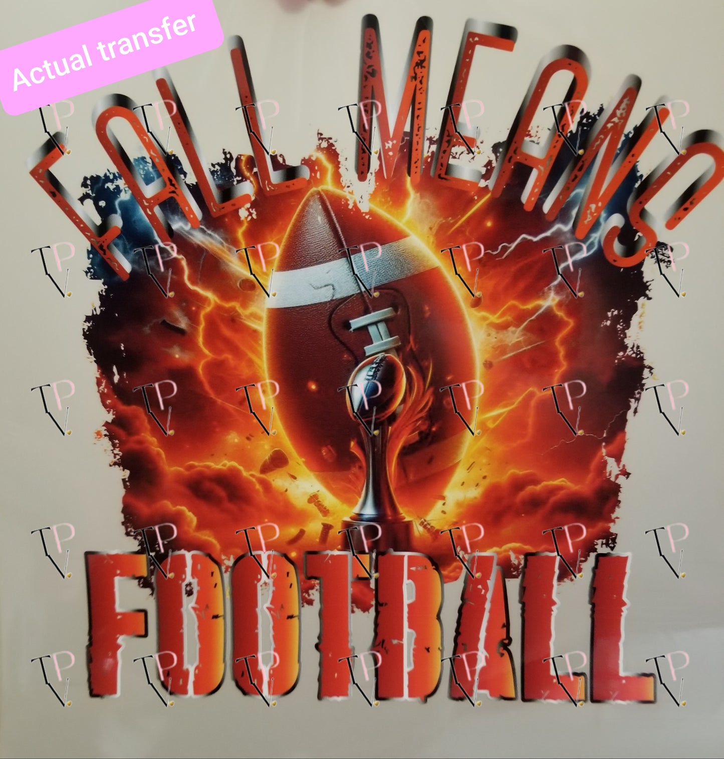 Fall Means Football Crew Neck