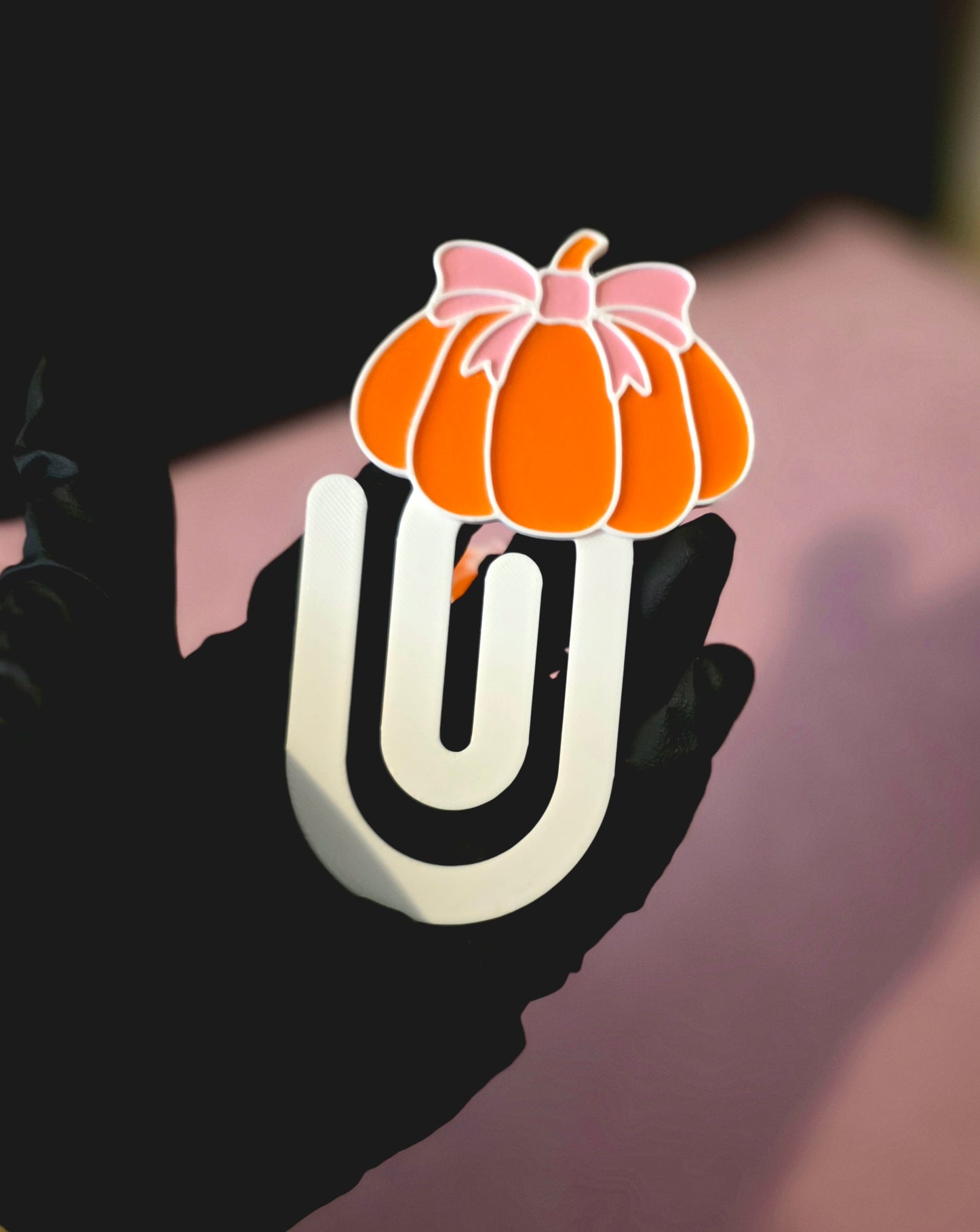 Jumbo Pumpkin PaperClip