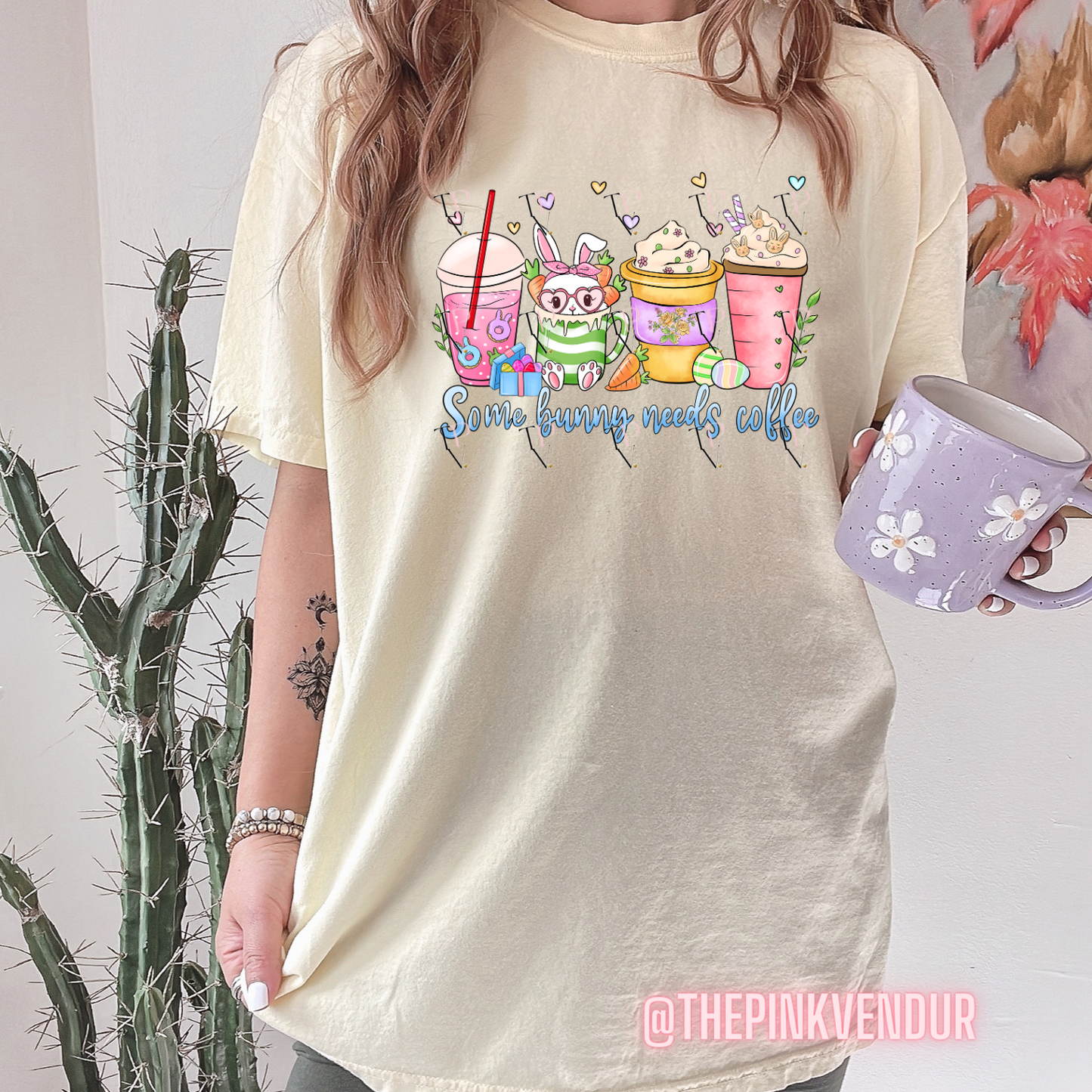 Some Bunny Needs Coffee Transfer