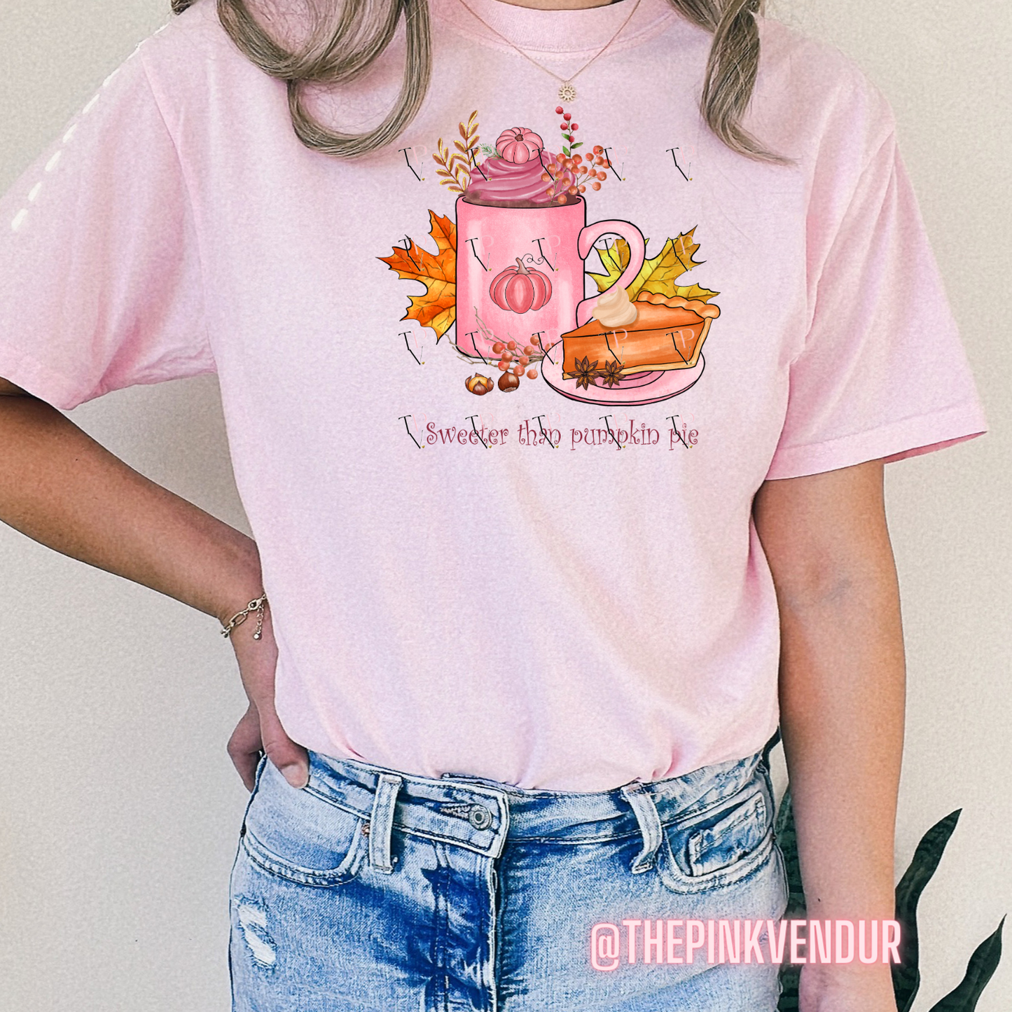 SWEETER THAN PUMPKIN PIE TEE