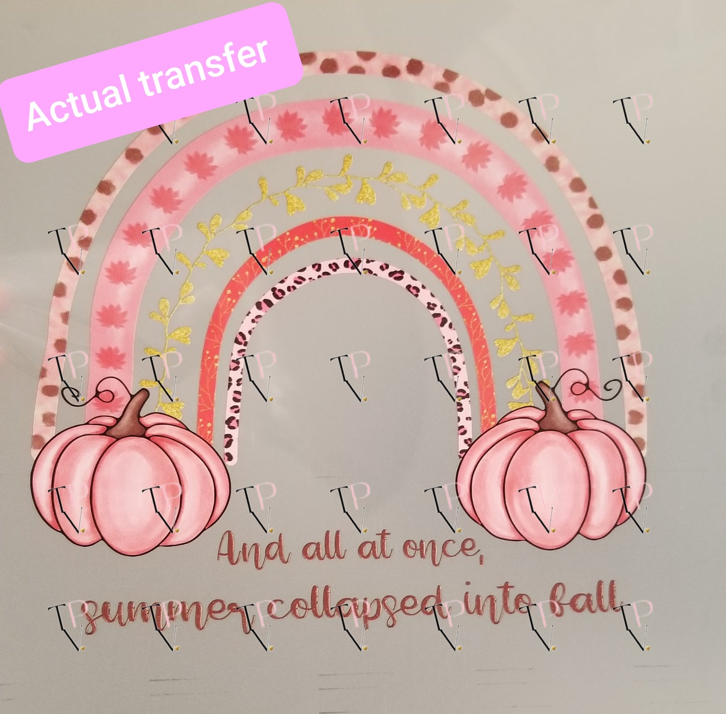 And All At Once Transfer