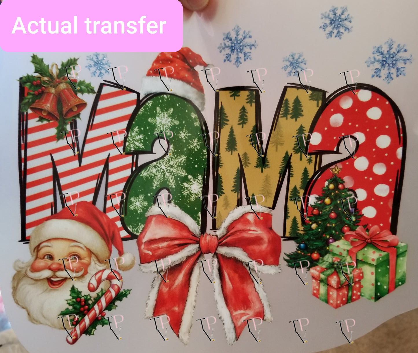 Christmas Mama Transfer
