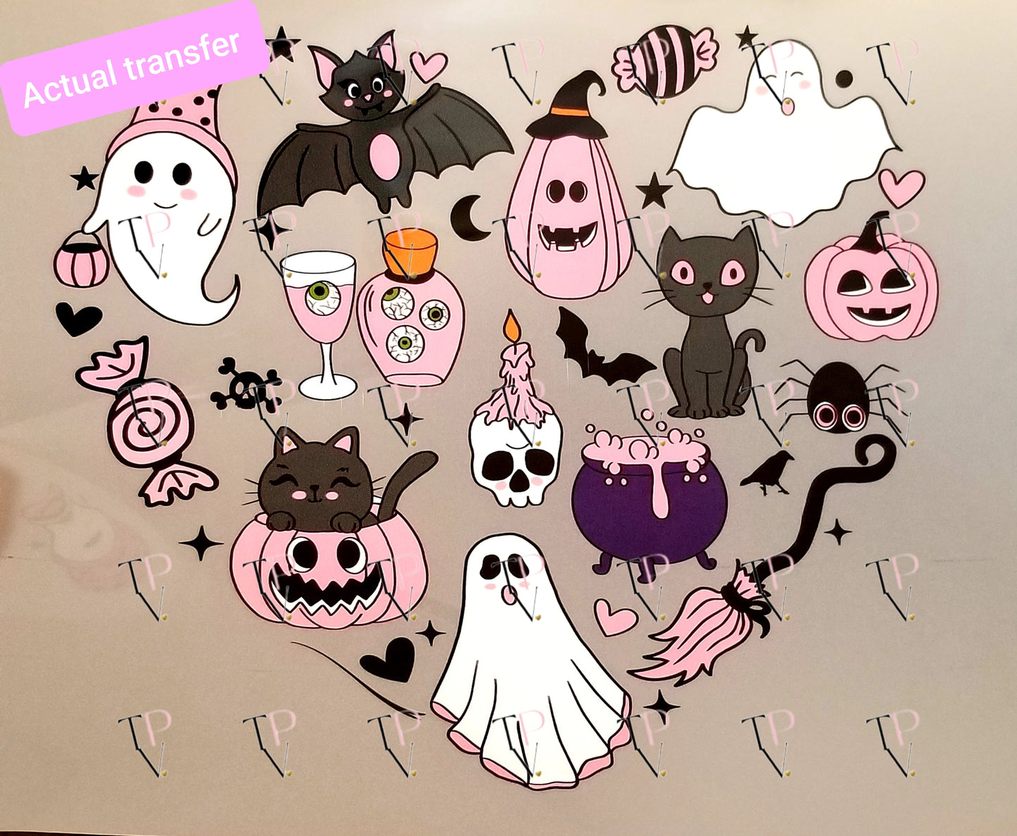 Halloween Heart Transfer