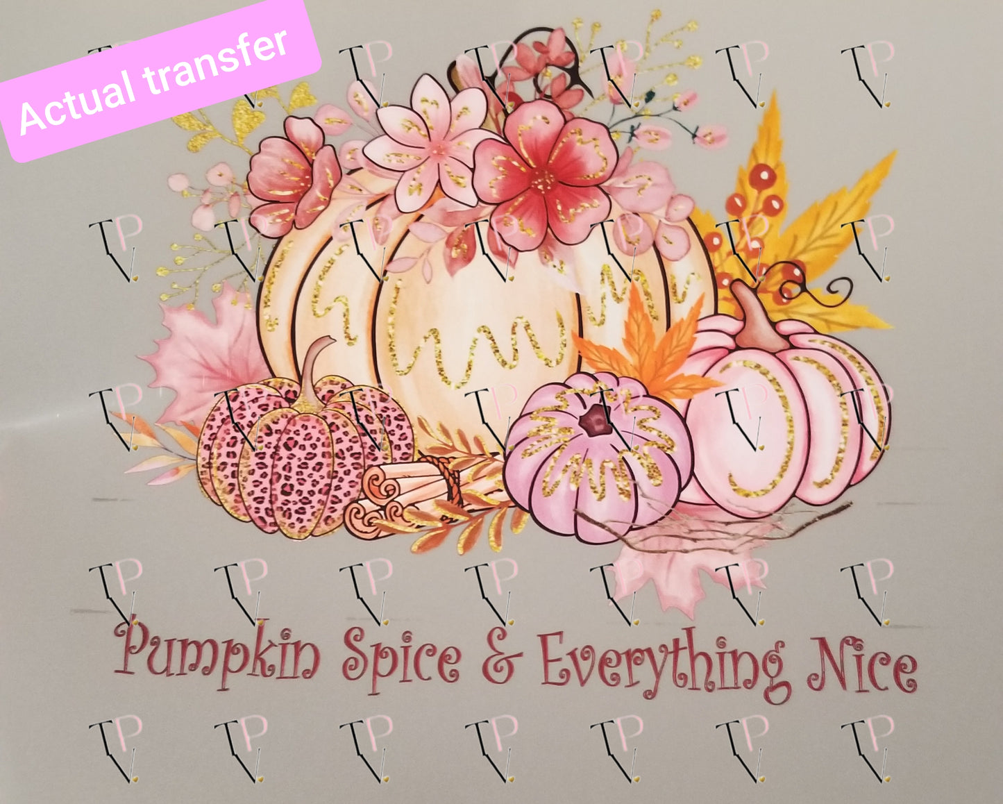 Pumpkin Spice And Everything Nice Transfer