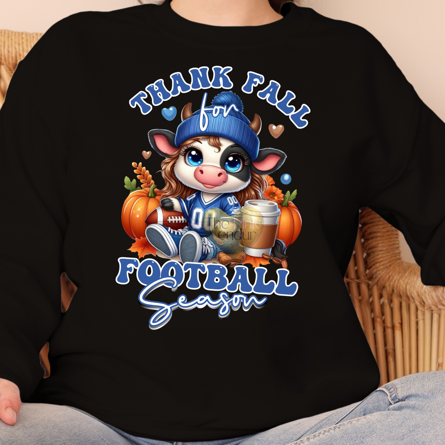 Thank Fall For Football Season Cow