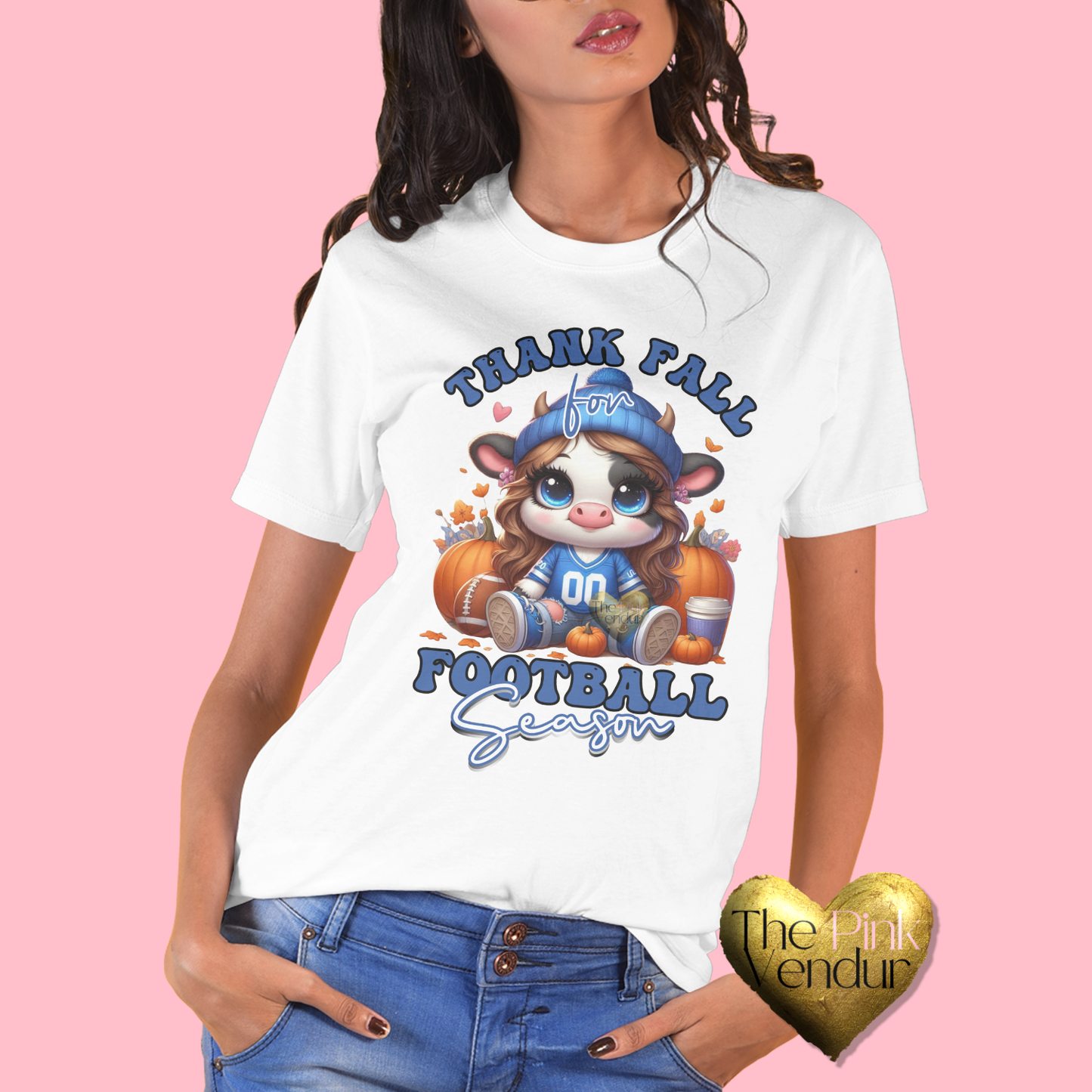 Thank Fall For Football Season Cow