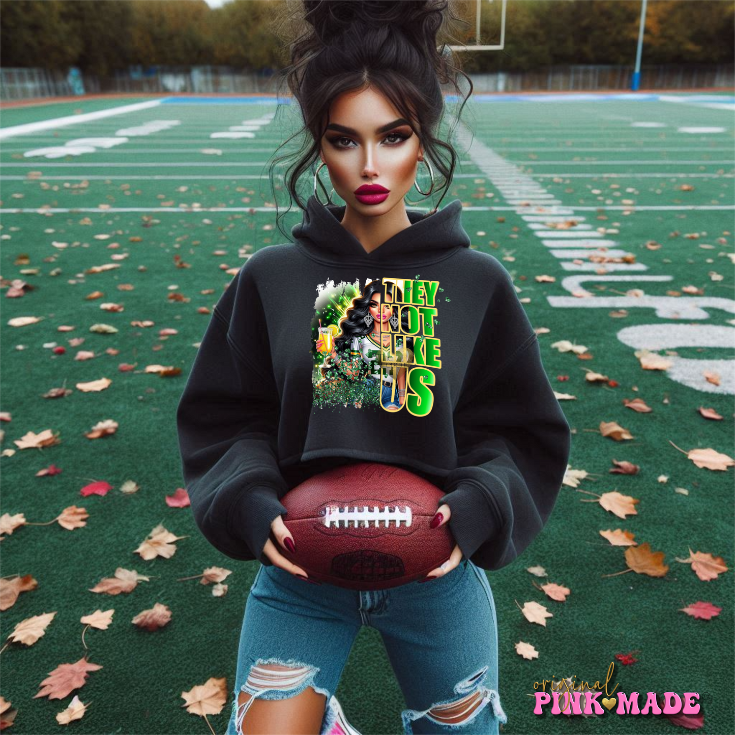 They Not Like Us Green And Yellow