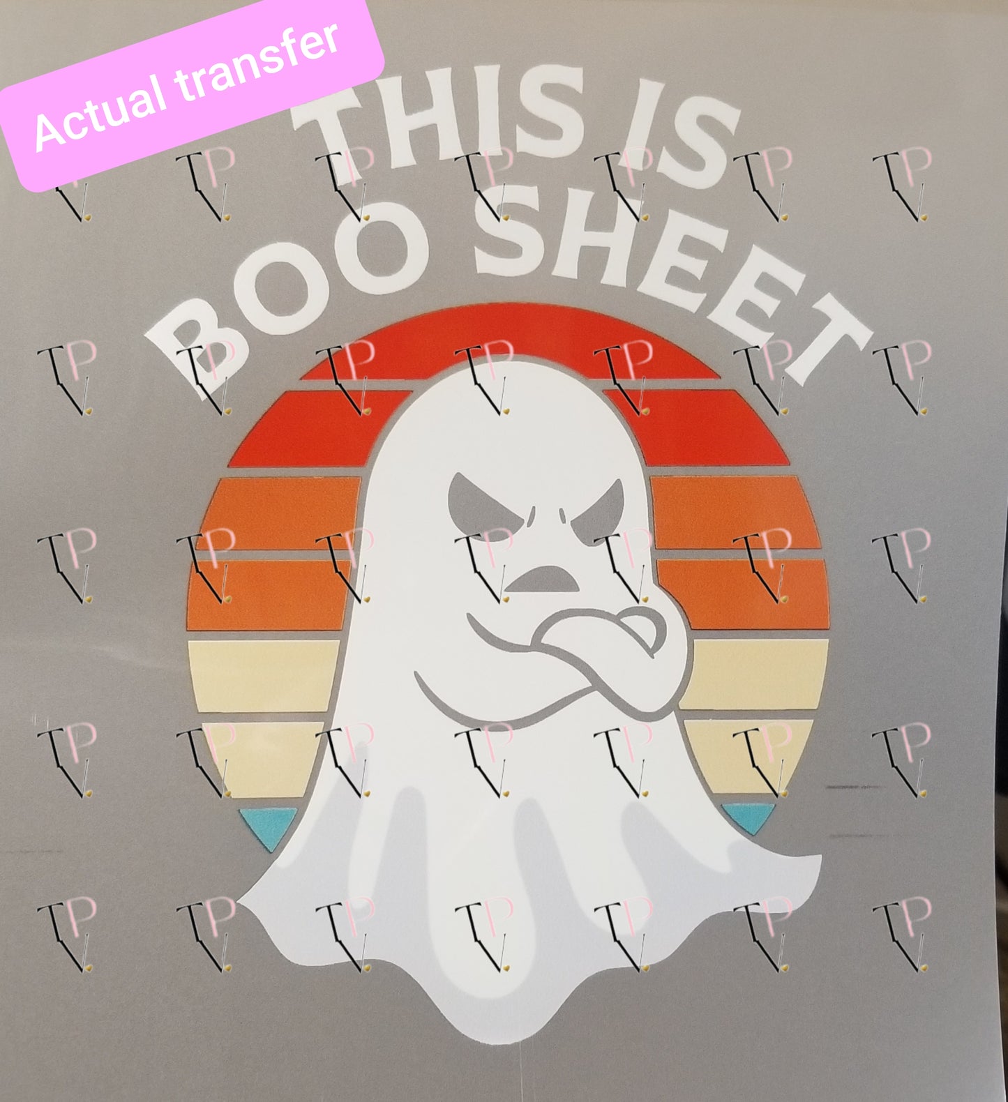 This Is Boo Sheet Transfer