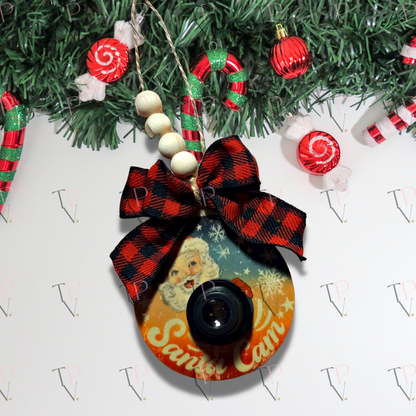 Santa Cam Ornament