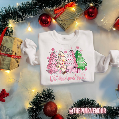 Oh Christmas Tree Cakes Crew Neck