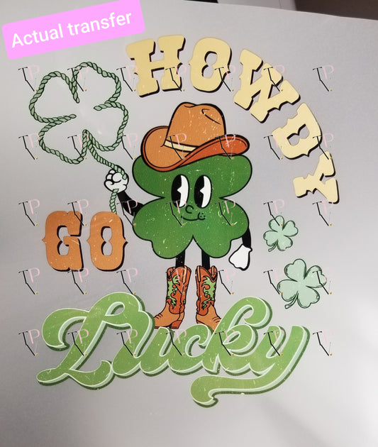 Howdy Go Lucky Transfer