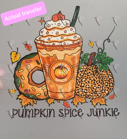 Pumpkin Spice Junkie Transfer