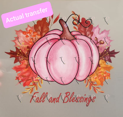 FALL AND BLESSINGS TEE