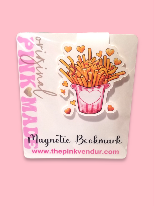 I Only Have Fries For You Magnetic Bookmark