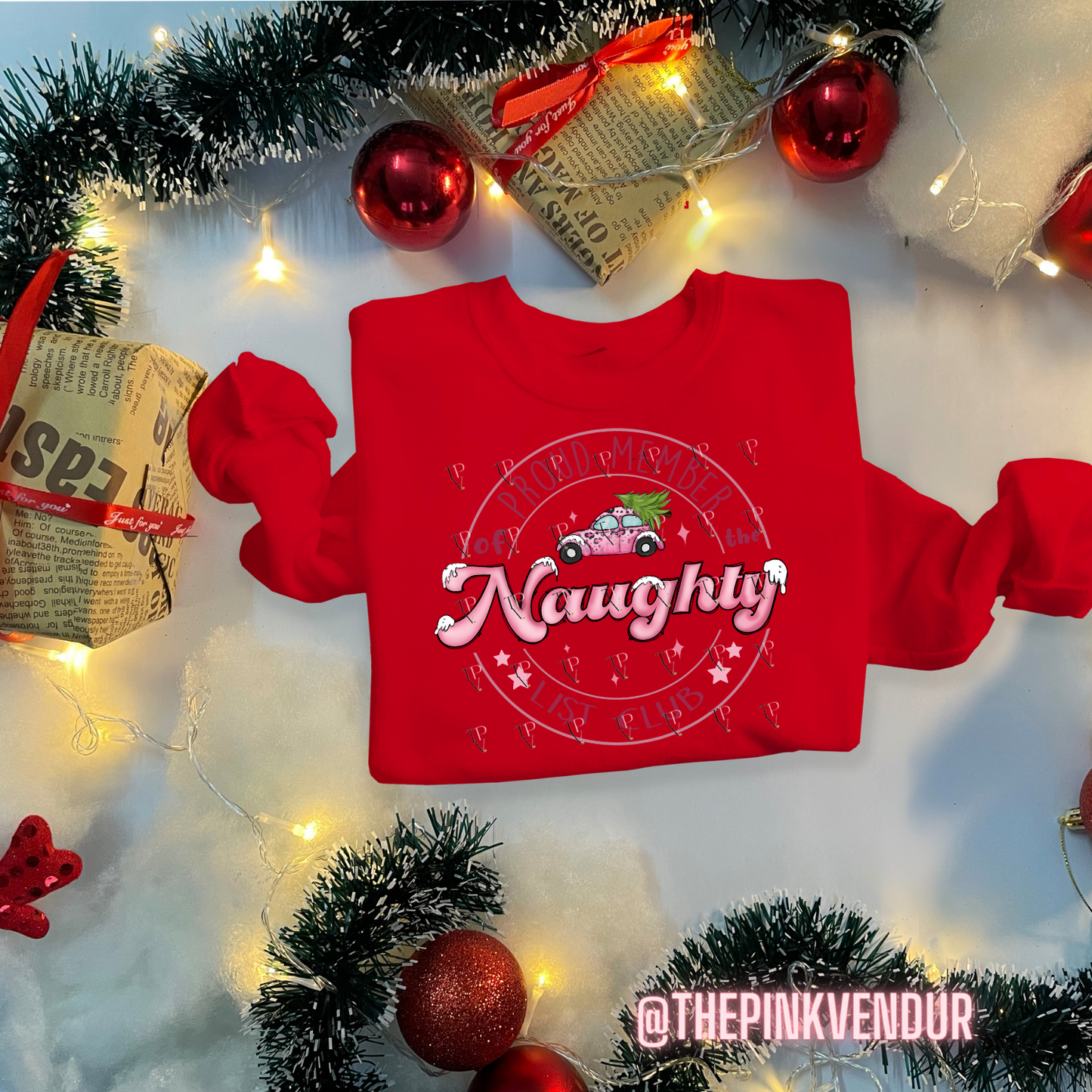 Naughty List Crew Neck