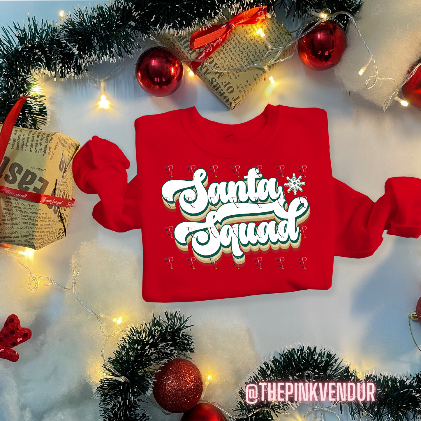 Santa Squad Crew Neck