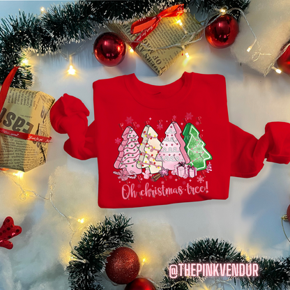 Oh Christmas Tree Cakes Crew Neck