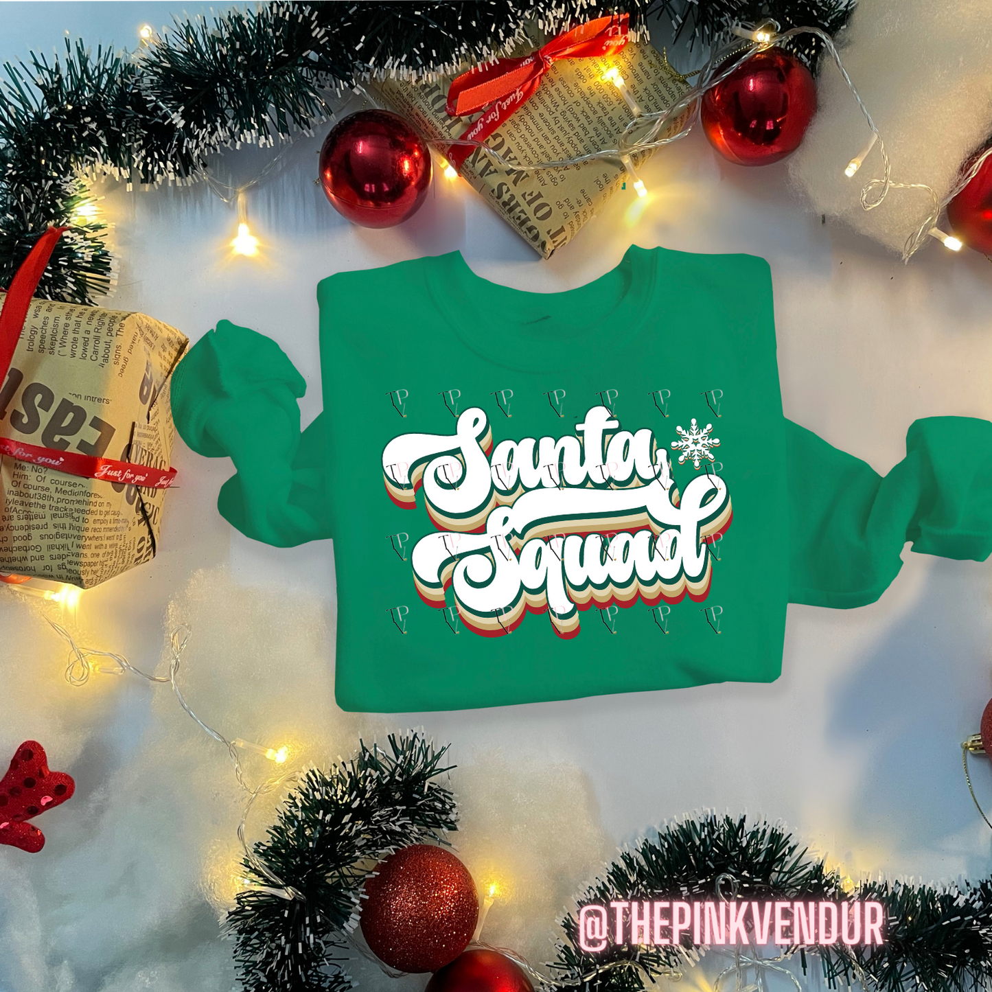 Santa Squad Crew Neck