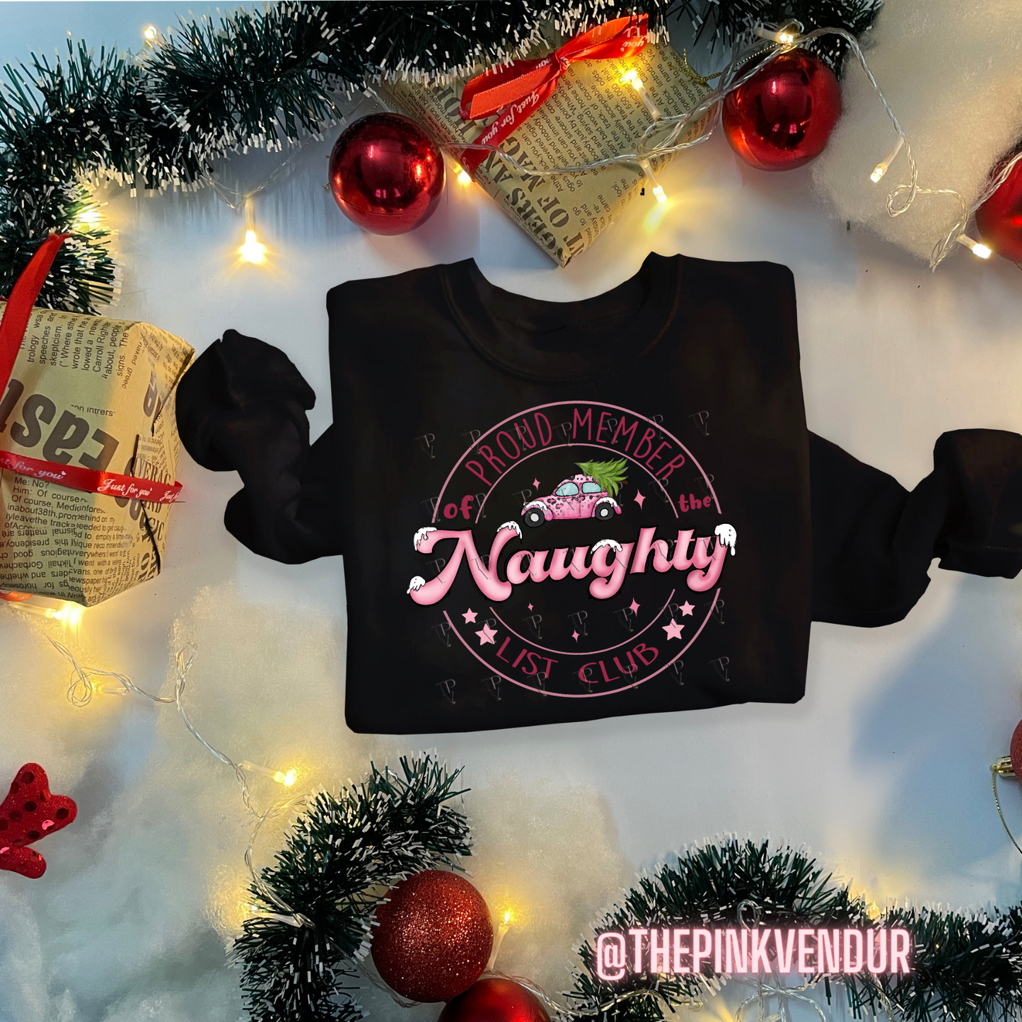 Naughty List Crew Neck