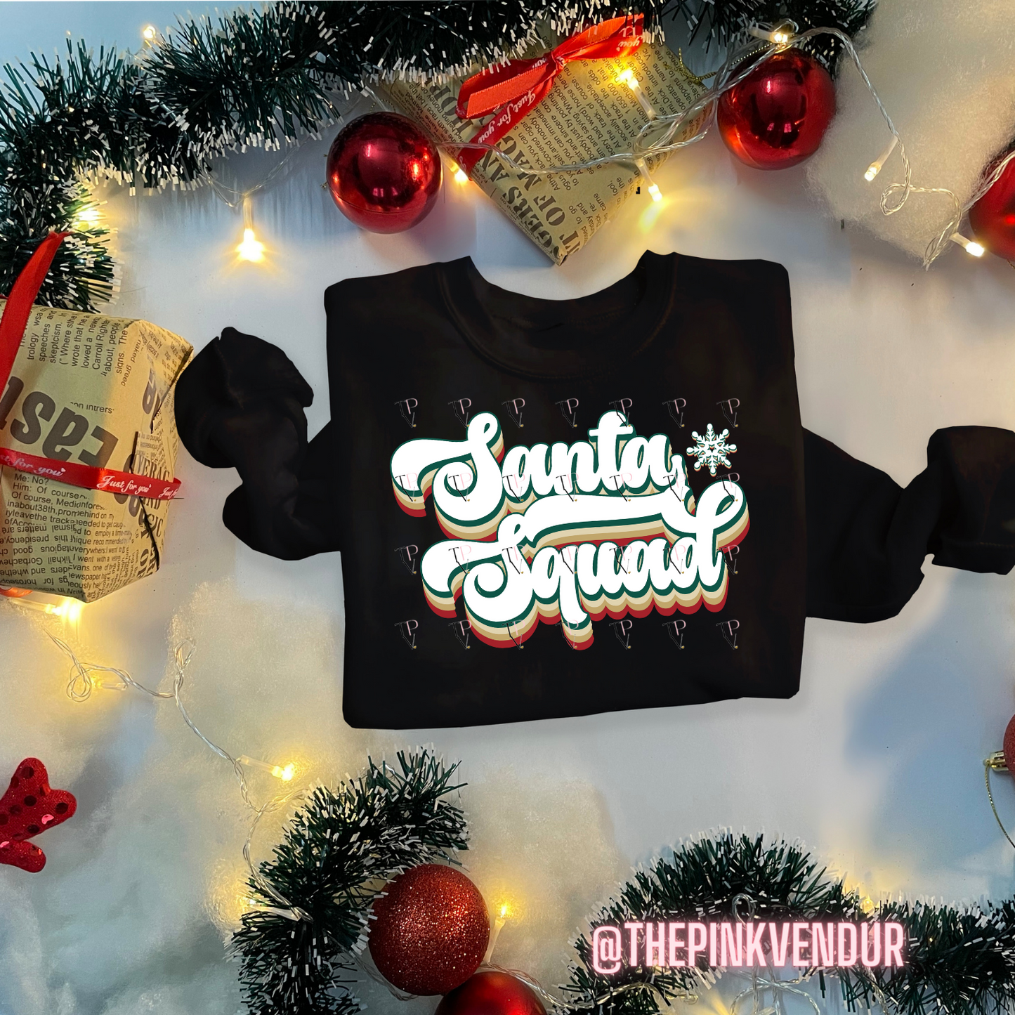 Santa Squad Crew Neck