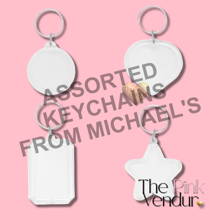 Assorted Keychain Template