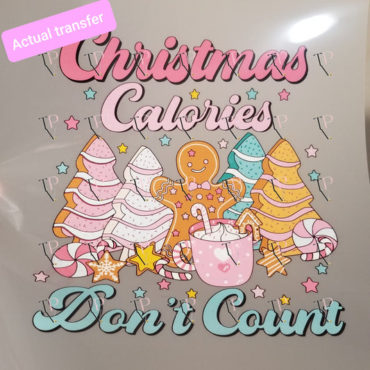 Christmas Calories Don't Count Transfer