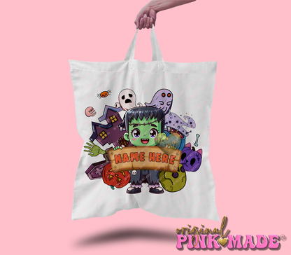 Kids Halloween Tote Bag