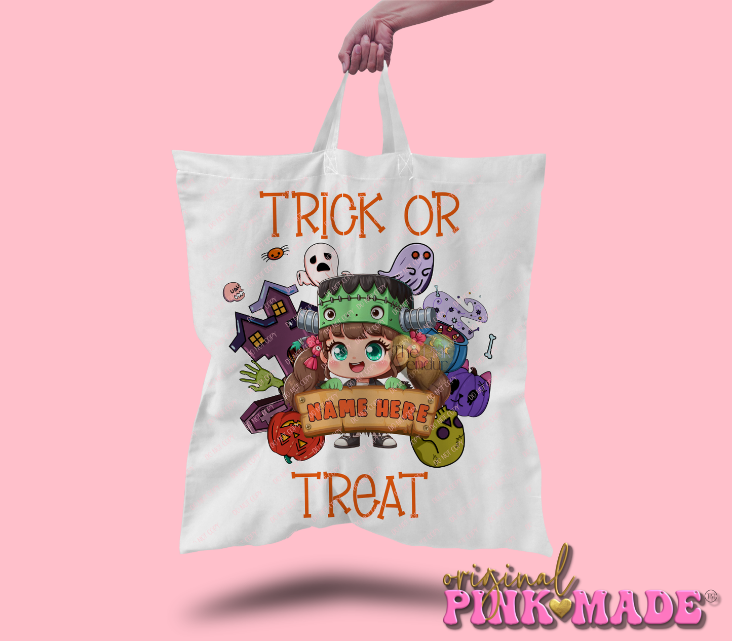 Kids Halloween Tote Bag