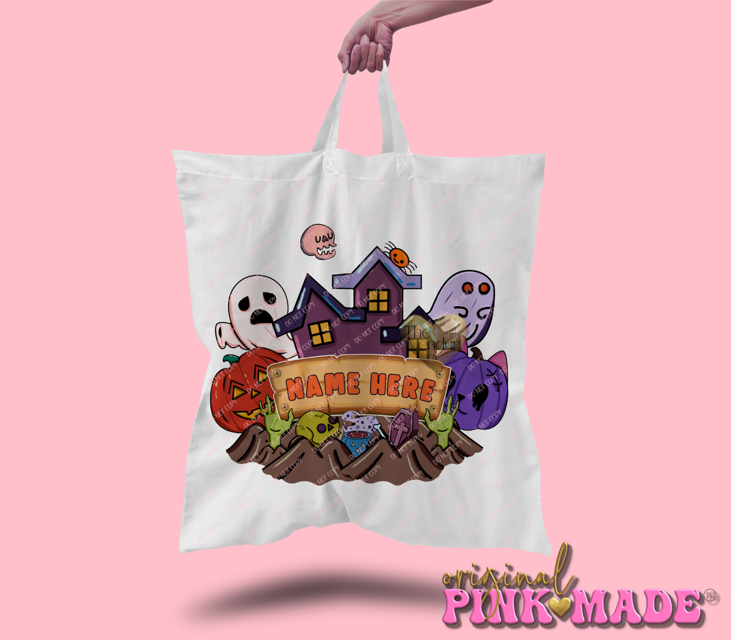 Kids Halloween Tote Bag