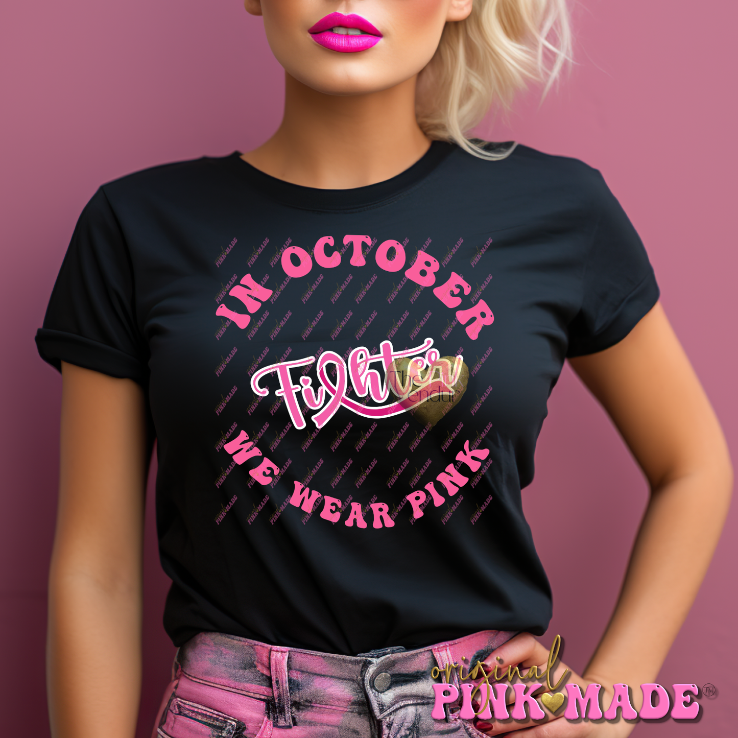 In October We Wear Pink Circle