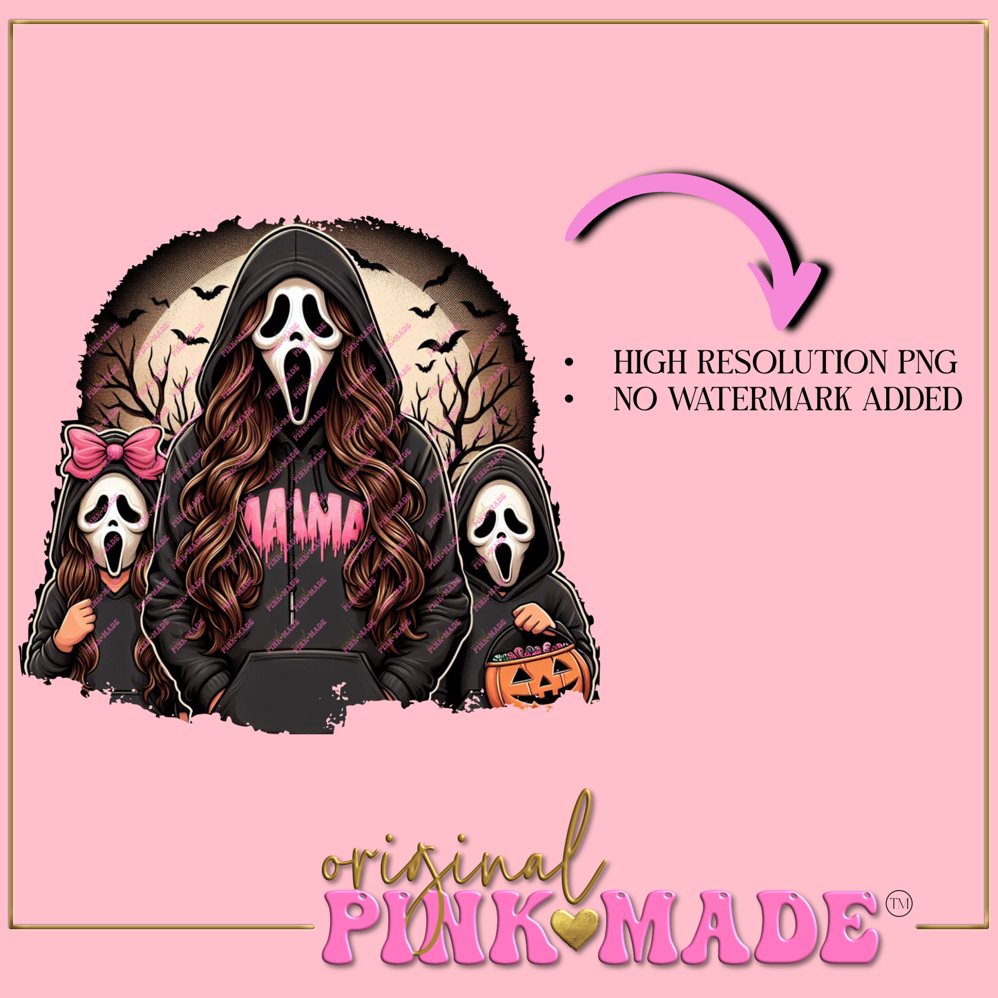 Ghost Mama Girl And Boy