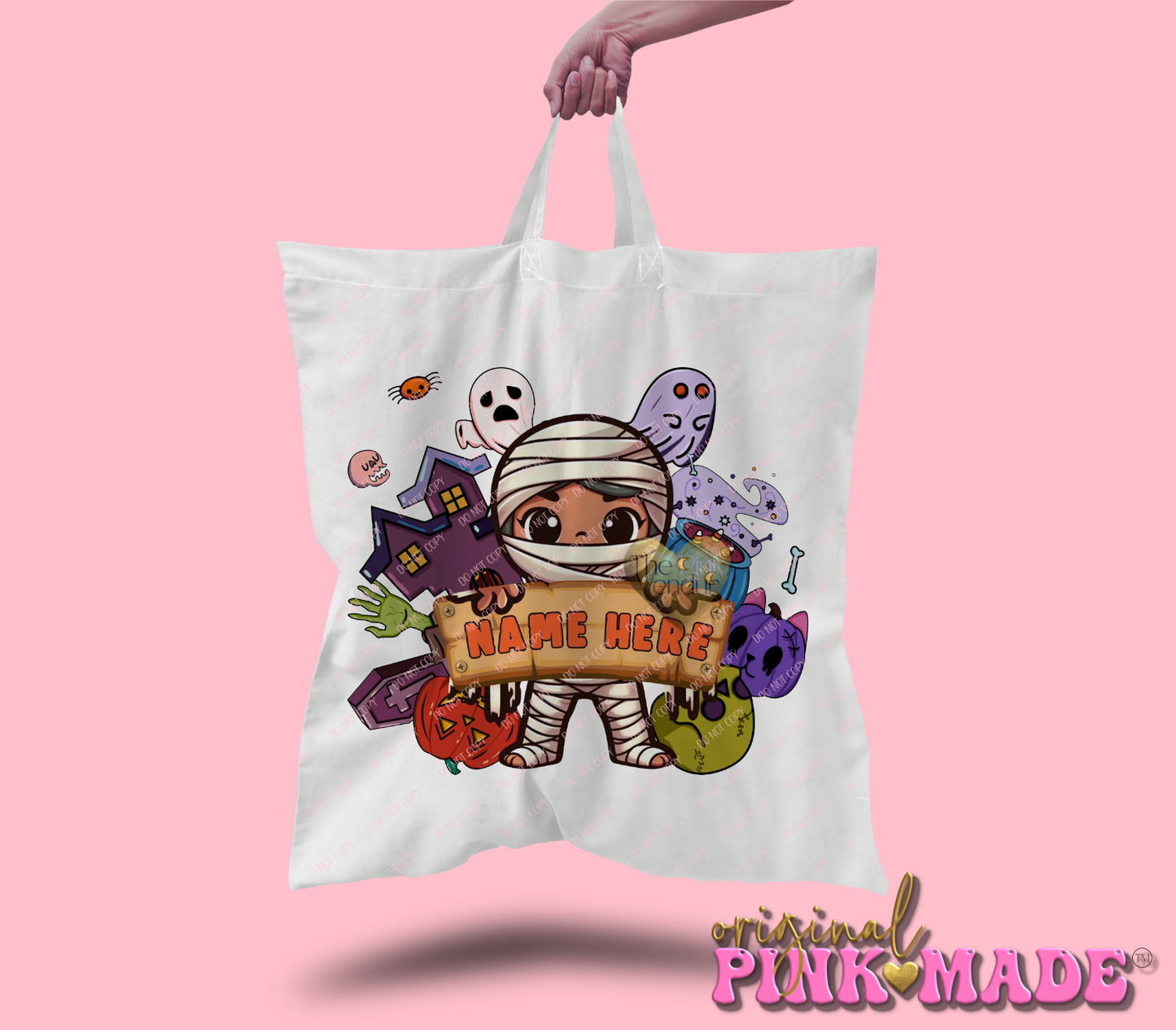 Kids Halloween Tote Bag