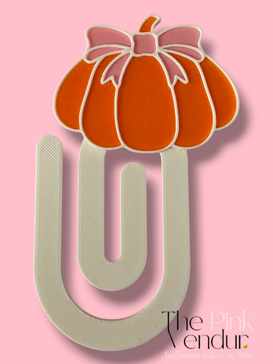 Jumbo Pumpkin PaperClip