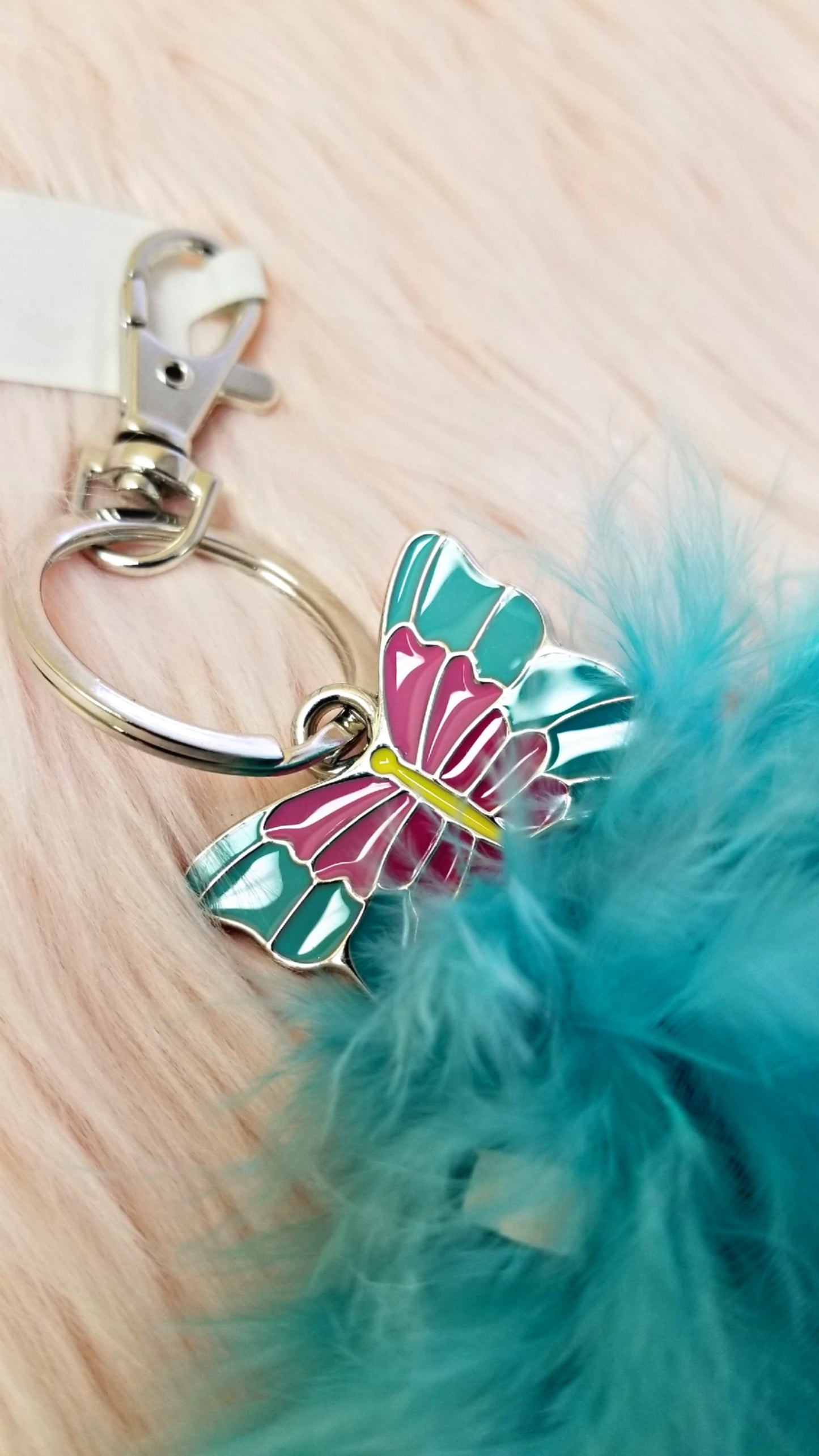 BUTTERFLY KEYCHAIN