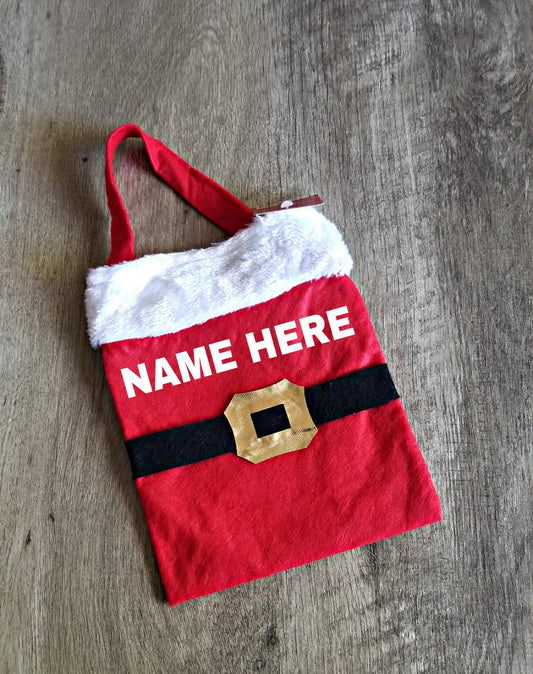 Personalized Christmas Treat Sacs