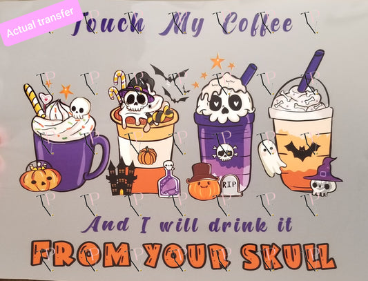 Touch My Coffee Transfer