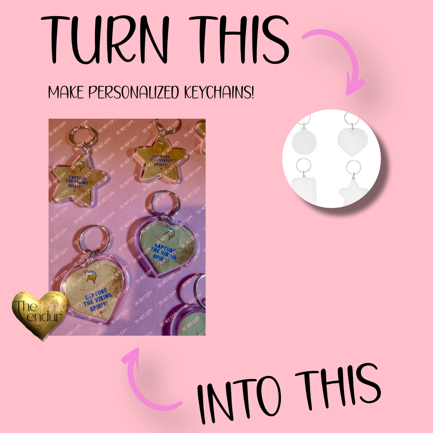 Assorted Keychain Template